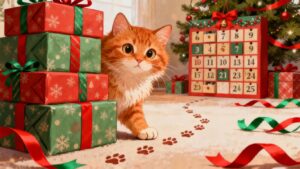 25 Days of Christmas Mischief: A Cat-Themed Advent Countdown
